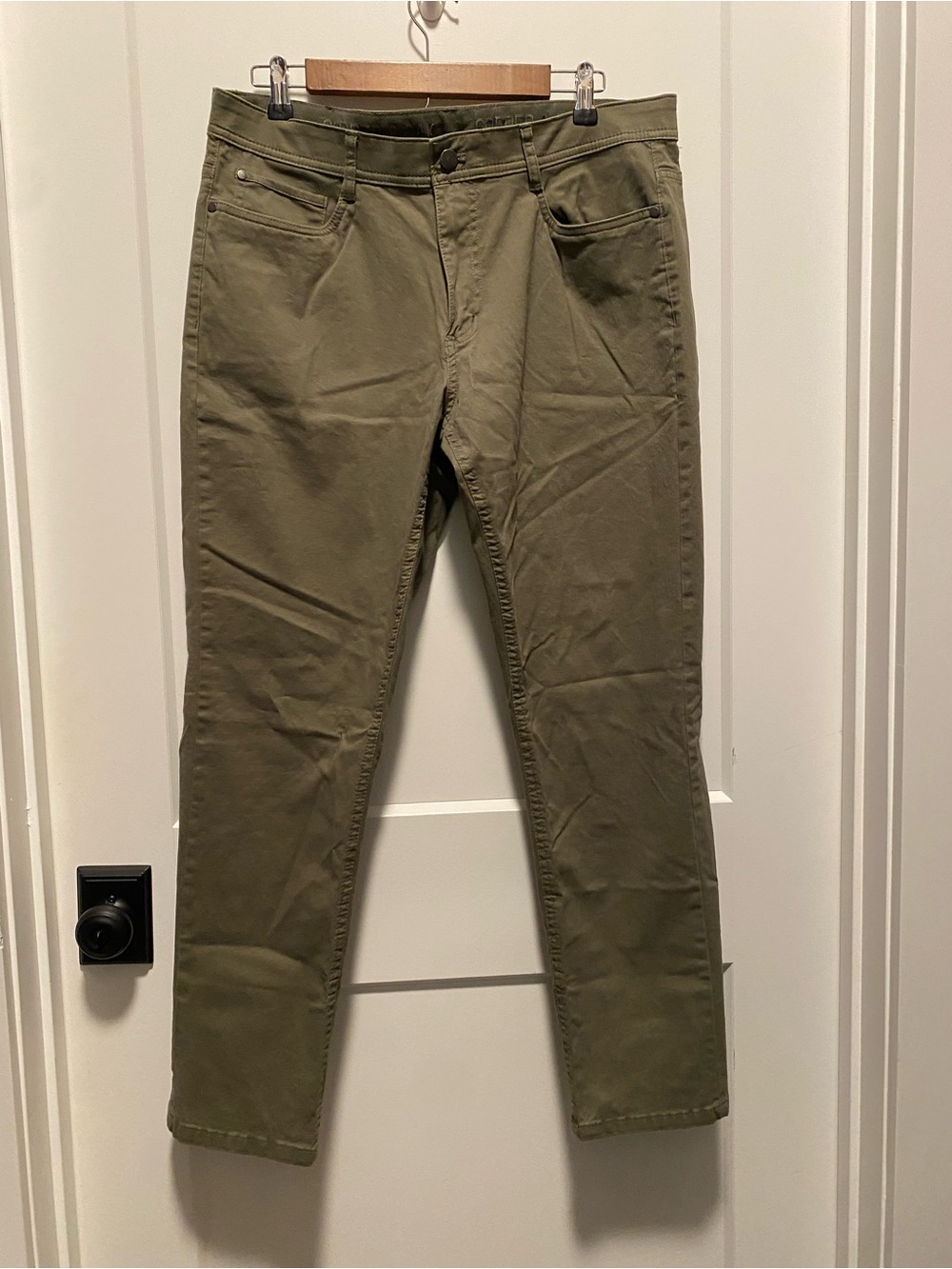 Copper & Oak Olive Green Cotton Pants